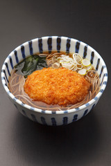 コロッケ蕎麦
