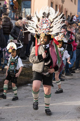 Matschgerer Fasching Karneval Umzug Absam Tirol Österreich