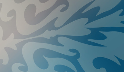 abstract blue and white design, pale soft light color block wallpaper shapes on gradient gray and blue background in elegant fancy style decoration