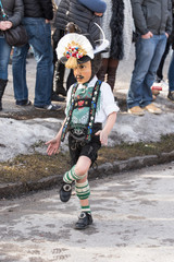 Matschgerer Fasching Karneval Umzug Absam Tirol Österreich