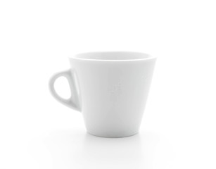 coffee cup on white