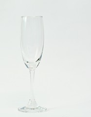 Wine glass white background