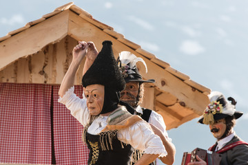 Matschgerer Fasching Karneval Umzug Absam Tirol Österreich
