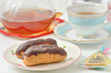 ティータイム　チョコエクレア