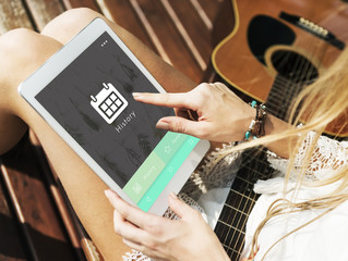 Browser History Web Technology Concept