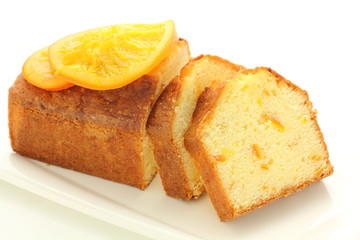 オレンジパウンドケーキ