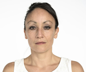 Obraz premium Portret Studio Kobieta Modelka