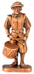 Drummer miniature statuette