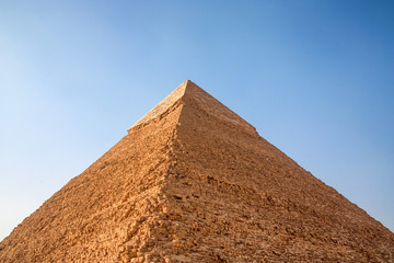 Fototapeta na wymiar Pyramid of Khafre in Giza, Egypt
