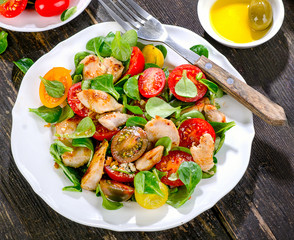 Healthy chicken salad.