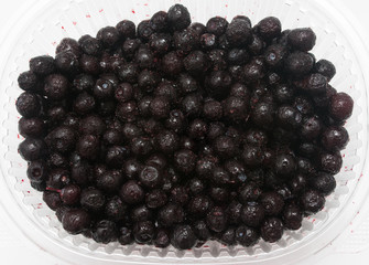 frozen blueberries