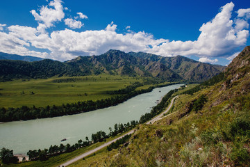 Fototapeta na wymiar Mountain Altai