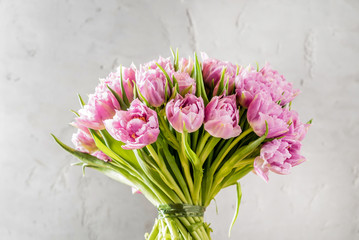 pink tulips
