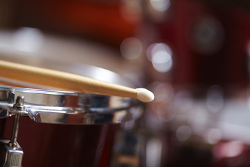 Fototapeta na wymiar Drums conceptual image