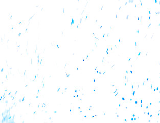 blue spots on a white background