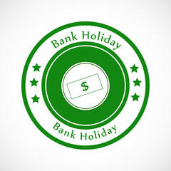 Illustration of background for Bank Holiday