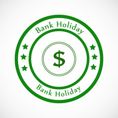 Illustration of background for Bank Holiday