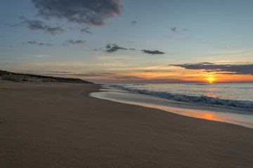Sunrise at the beach