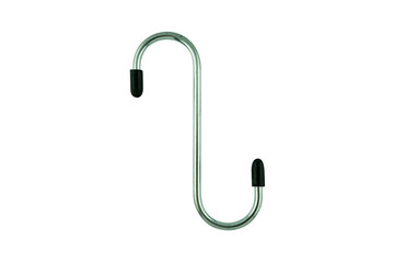 Hook isolated on white background. s-shape.