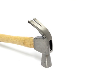 hammer on white background