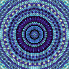 Seamless mosaic pattern