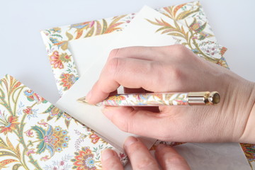 handwriting;