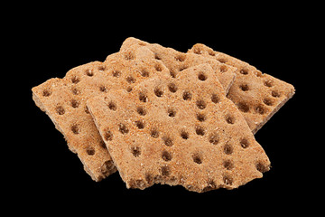 Low calories snack on black