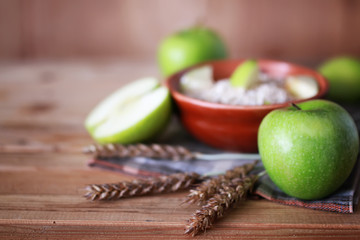 cereals breakfast apples spikelets