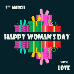 Postcard for women's day
