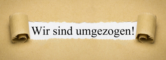 Wir sind umgezogen!