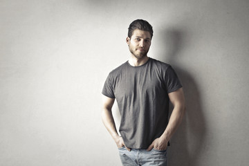 Posing for a portrait