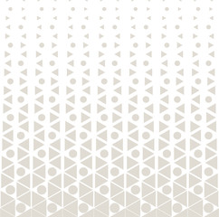 abstract geometric halftone triangle gradient pattern background