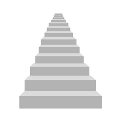 detailed illustration stairs vector illustration on white