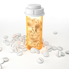 pills medicine bottle