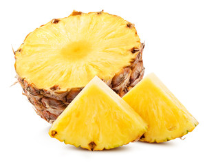 pineapple with slices