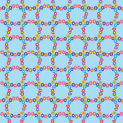 Flower seamless pattern