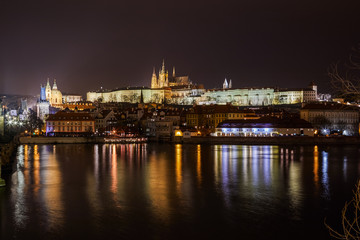 Nachtfotos in Prag