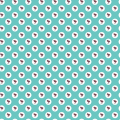 Tiling spring background. Holiday wrapping paper, vector design