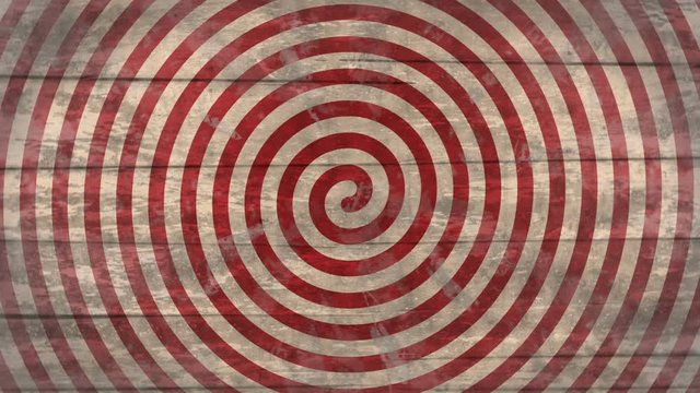 Circus/freak show/fair vintage spiral wooden background. Seamless loop, with flashing vignette. Ideal as a backdrop for creepy, circus, fair or western themed project. 1080p, 30fps