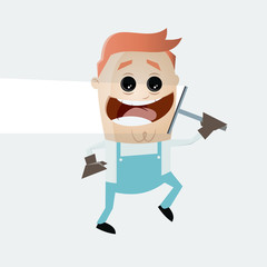 funny window washer clipart