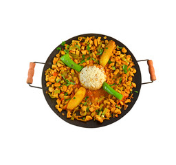 Hähnchentellerpfanne