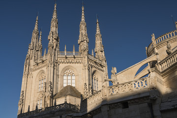 Fototapeta na wymiar Burgos (Spain): cathedral