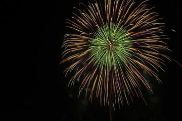 打上花火,10号玉 12 inch shells fireworks display