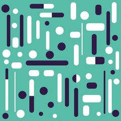 Geometric pattern. Cool colorful backgrounds. Seamless template.