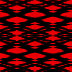 Ikat Ogee Background
