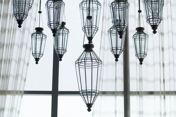 Electric ceiling lamp