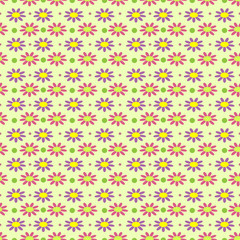 Flower seamless pattern
