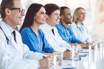 Fototapeta premium Medical doctors at the conference