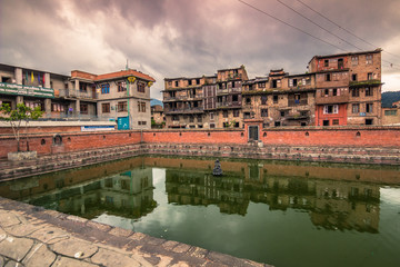 August 18, 2014 - Temple in Bhaktapur, Nepal