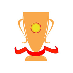 Cup and ribbon reward